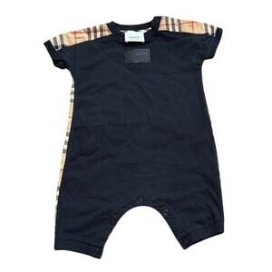 Burberry  Baby's Lennox Check Coveralls Size 3 months